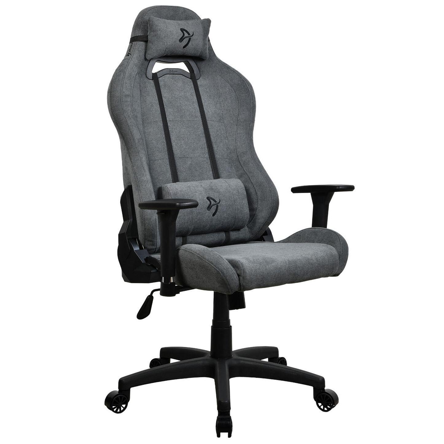 AROZZI TORRETTA SOFTFABRIC - - ASH SOFTFABRIC 3-DIMENSIONAL ARM