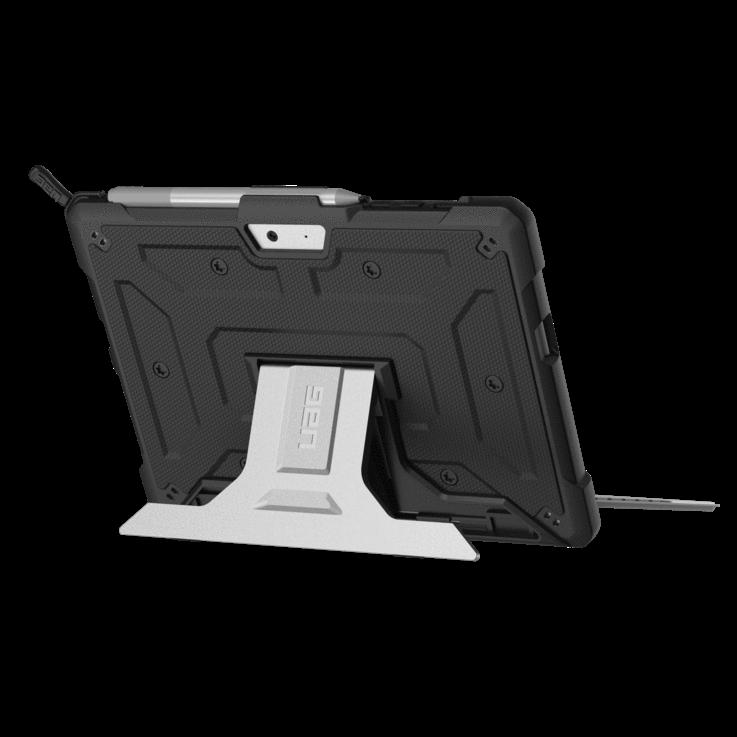 Urban Armor Gear Metropolis 254 cm 10 Cover Nero Argento (UAG METROPOLIS CASE SURFACE GO - GO 4/3/2/1 - BLACK / ALUMINIUM)