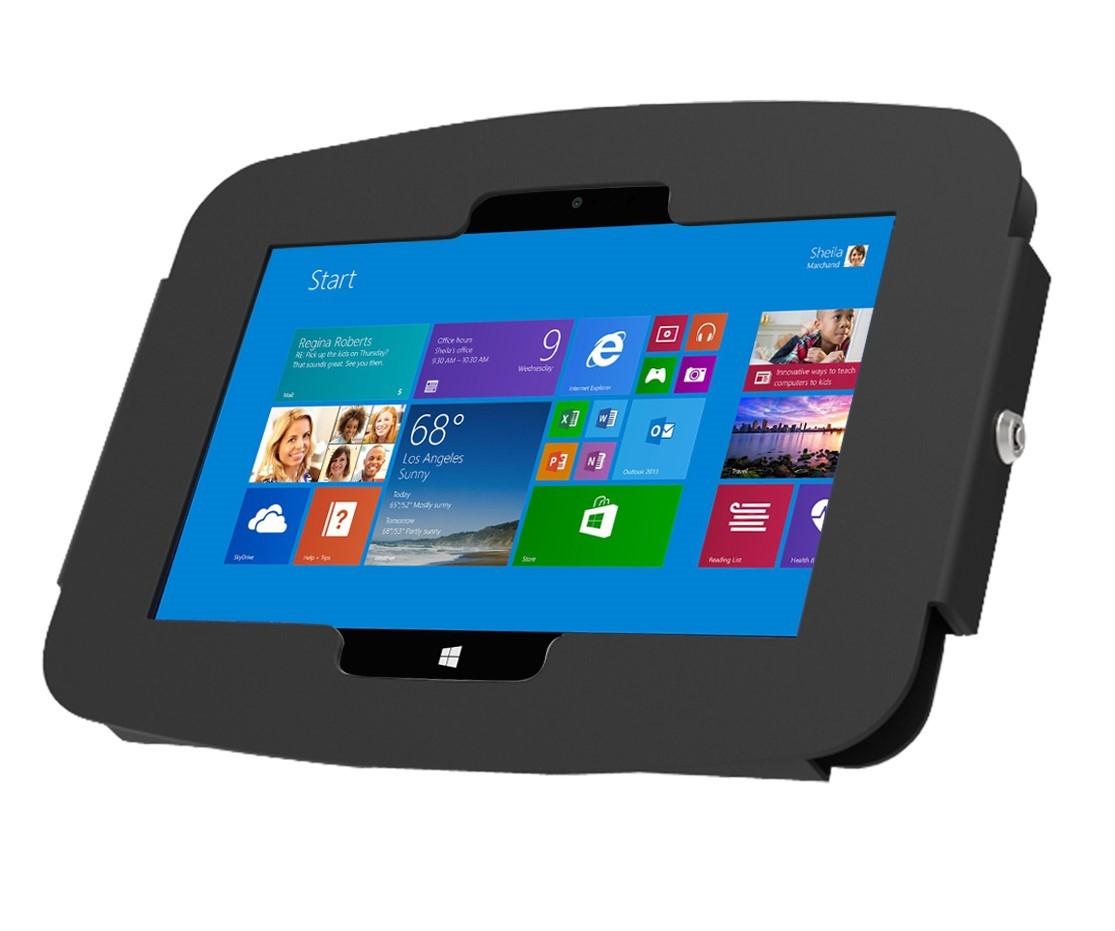 Compulocks 540GEB supporto antifurto per tablet 305 cm 12 Nero (Compulocks Surface Pro 3-7 Space Enclosure Wall Mount - Mountin