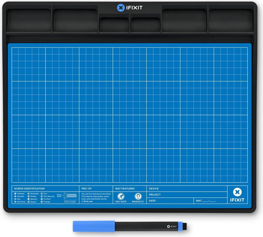 iFixit FixMat 1 strumenti (FixMat Magnetic Screw Mat - Warranty 24M)