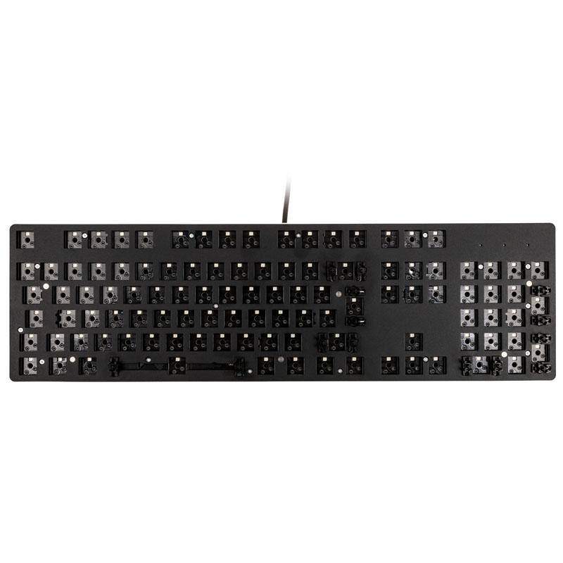 Glorious PC Gaming Race GMMK-RGB-ISO tastiera USB Nero (Glorious GMMK Full-Size Keyboard Barebones ISO Layout [GMMK-RGB-ISO]) -