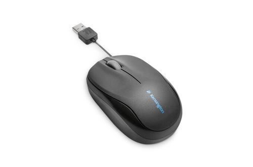 Kensington Mouse Pro FitÃ¢â€žÂ¢ portatile con cavo riavvolgibile