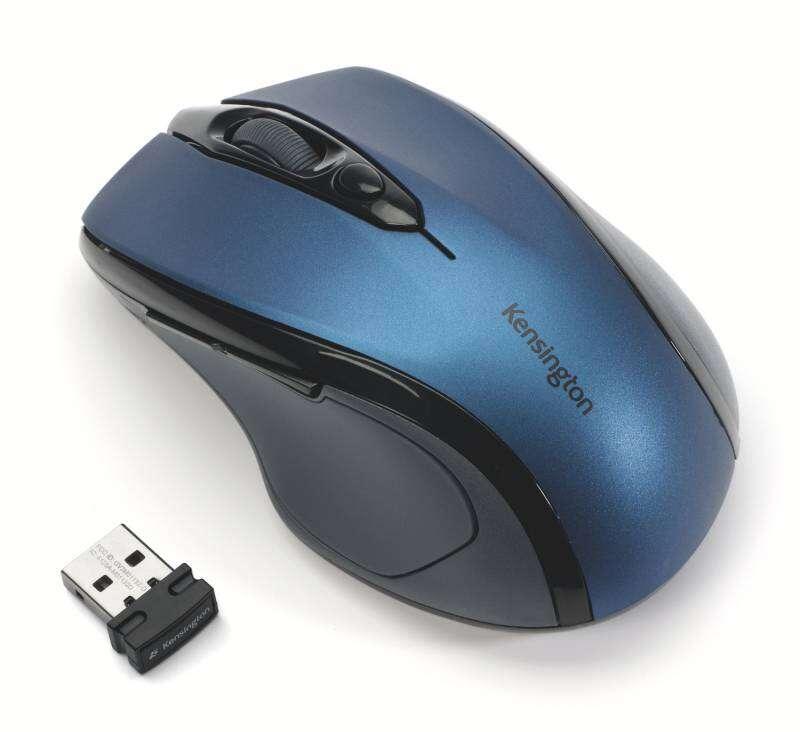 Kensington Mouse wireless Pro Fit di medie dimensioni - blu zaffiro