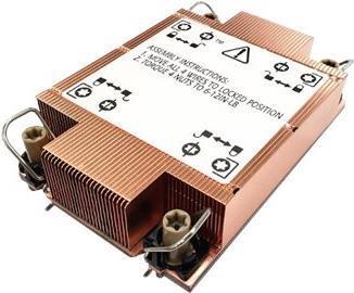 Dynatron N10 Intel CPU Kuehler 1U 4189-4-5 P4-P5 o P 1U Kuehlkoerper e Lamellen realizzati in rame passivo con PWM fino a 205 W