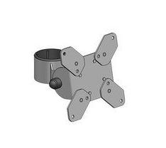 Ergonomic Solutions SpacePole SPV3301-02 kit di fissaggio (Old VESA 75/100 Display - Screen Mount - BLACK Screen - tilt adjust.