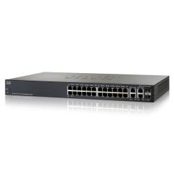 Switch gestito SF300-24 a 24 porte 10/100 con uplink Gigabit