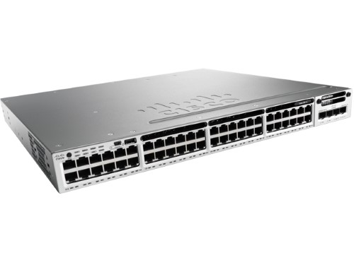 Base LAN Cisco Catalyst 3850 a 48 porte PoE completa