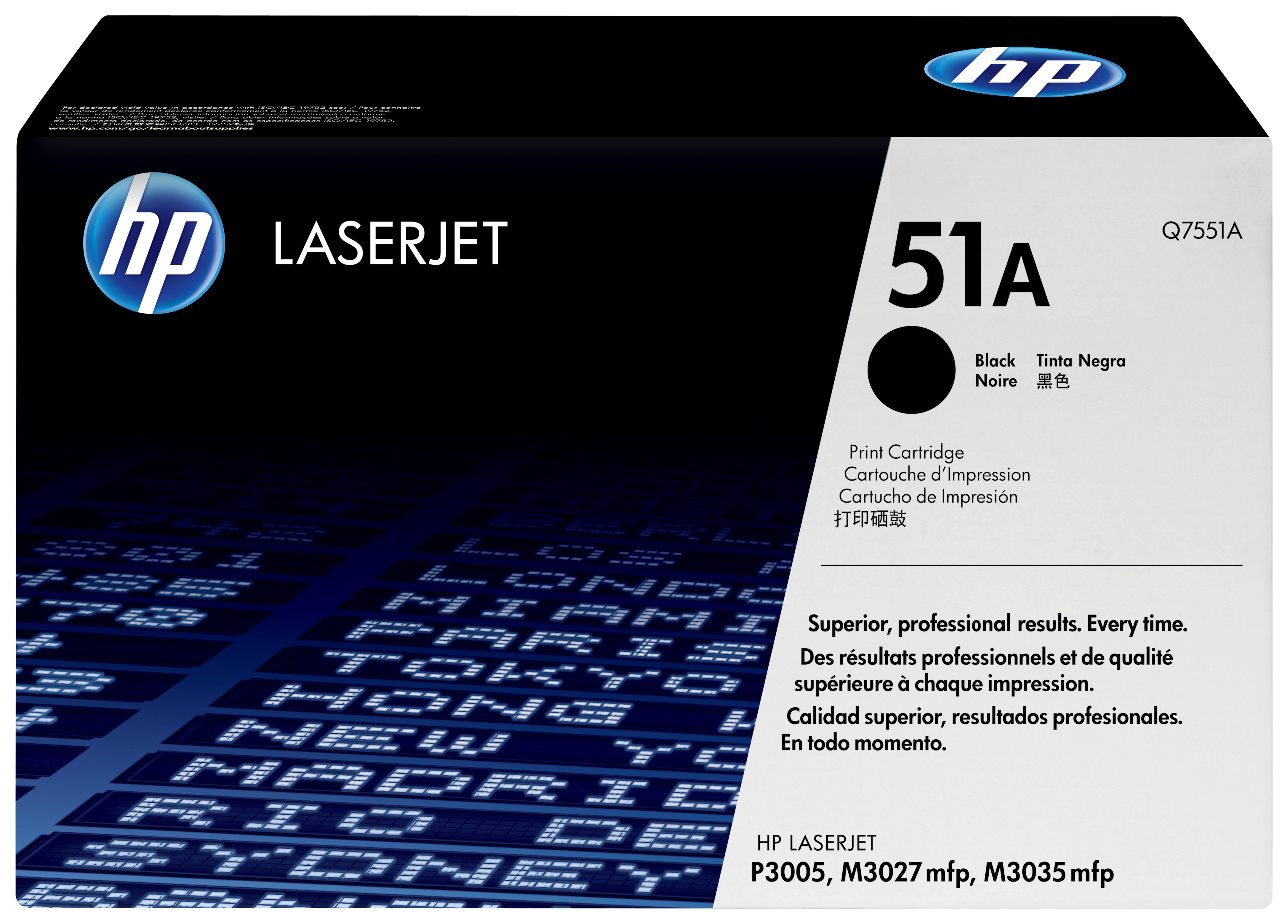 HP Cartuccia Toner originale nero LaserJet 51A