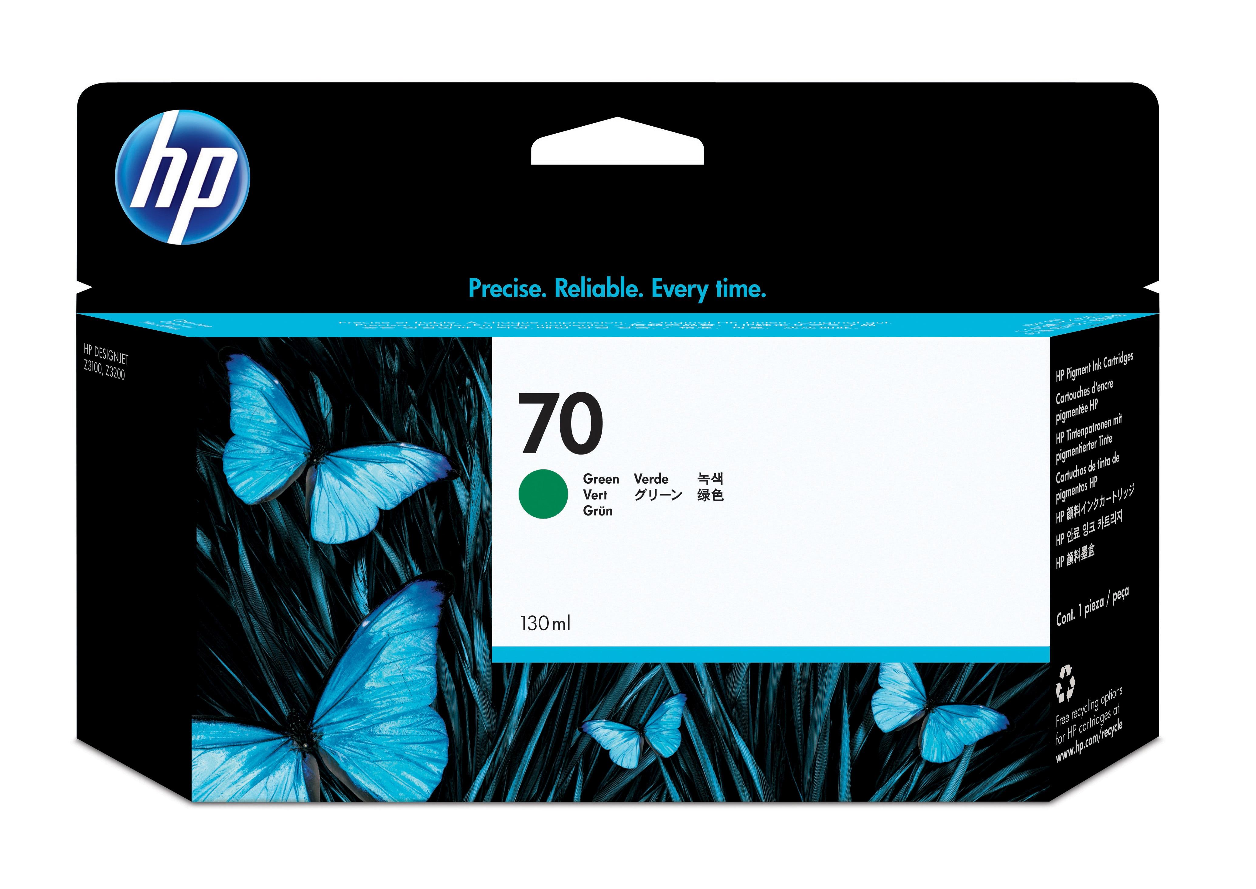 HP Cartuccia inchiostro verde 70, 130 ml