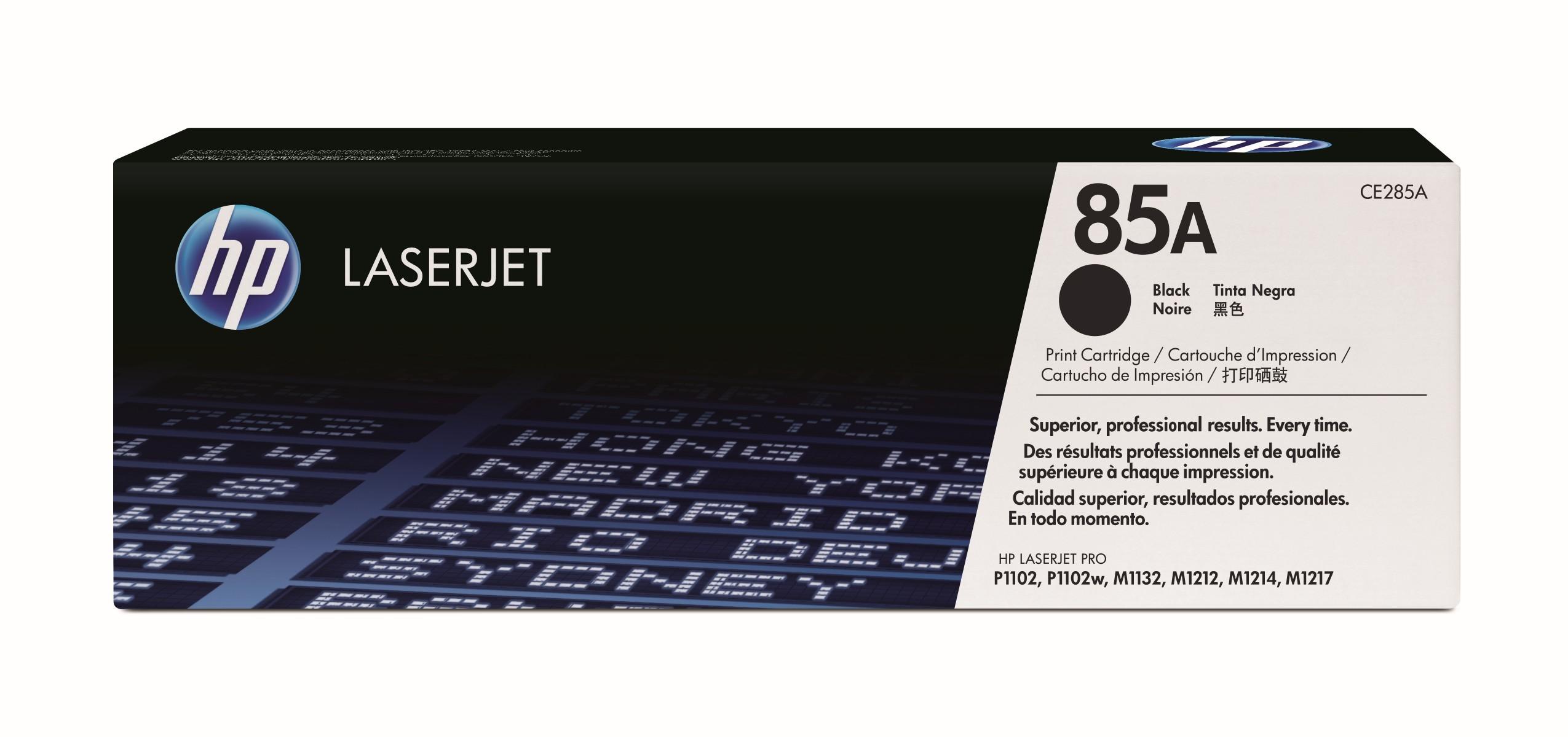 Typ Toner Farbe schwarz Kapazitt 1600 Seiten Modelle LaserJet Pro P1102 LaserJet Pro P1102w LaserJet Pro M1132 LaserJet Pro