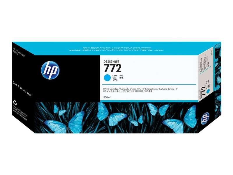 HP Cartuccia inchiostro ciano DesignJet 772 300 ml