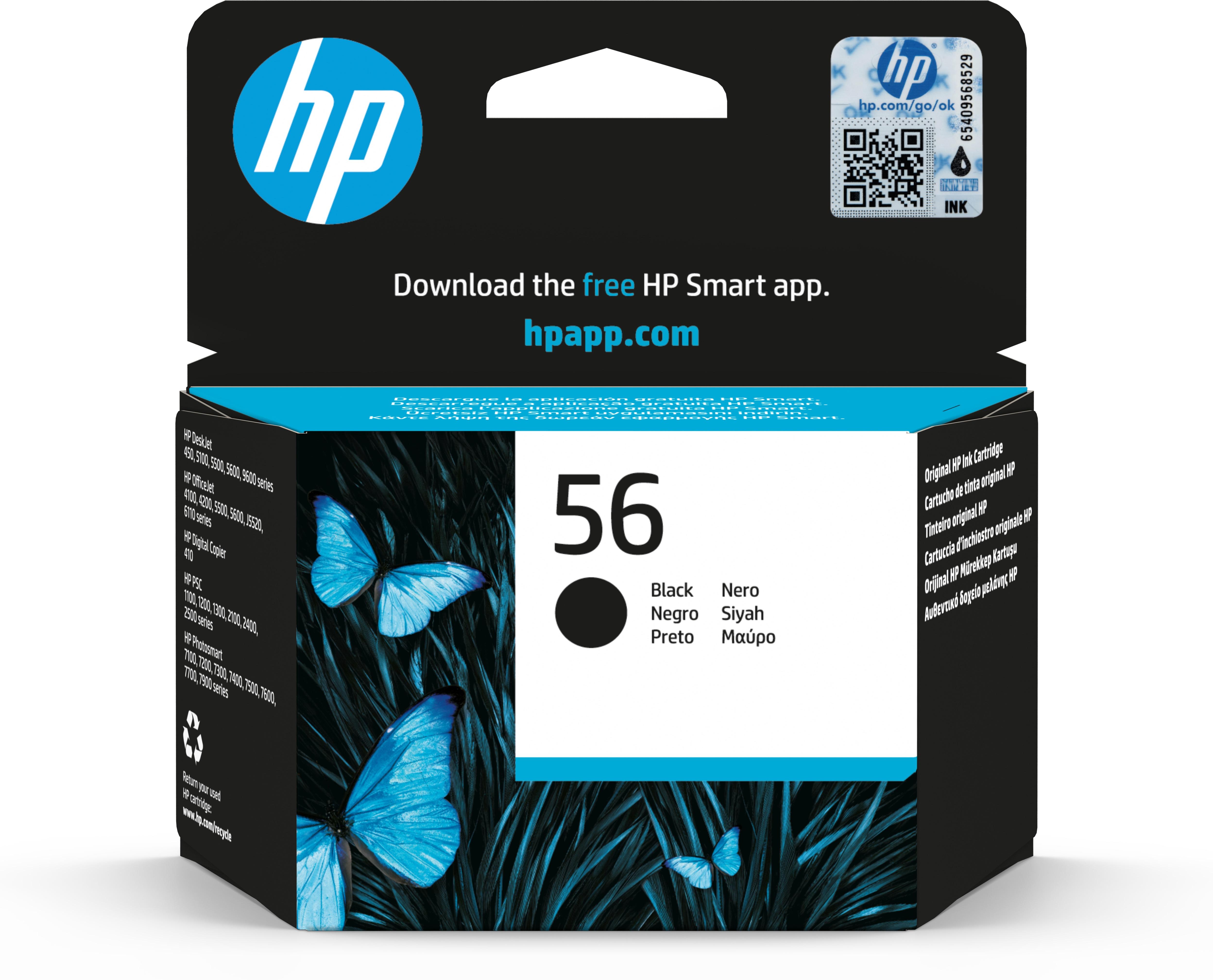 CARTUCCIA HP 56 BLACK NO BLISTER