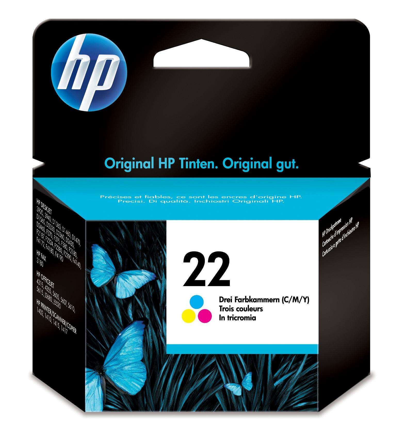 CARTUCCIA HP TRICR.N.22 BLISTER