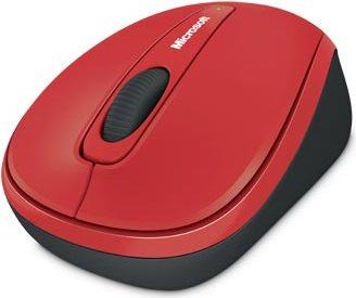 WIRELESS MOBILE MOUSE 3500 FLAME RED GLOSS