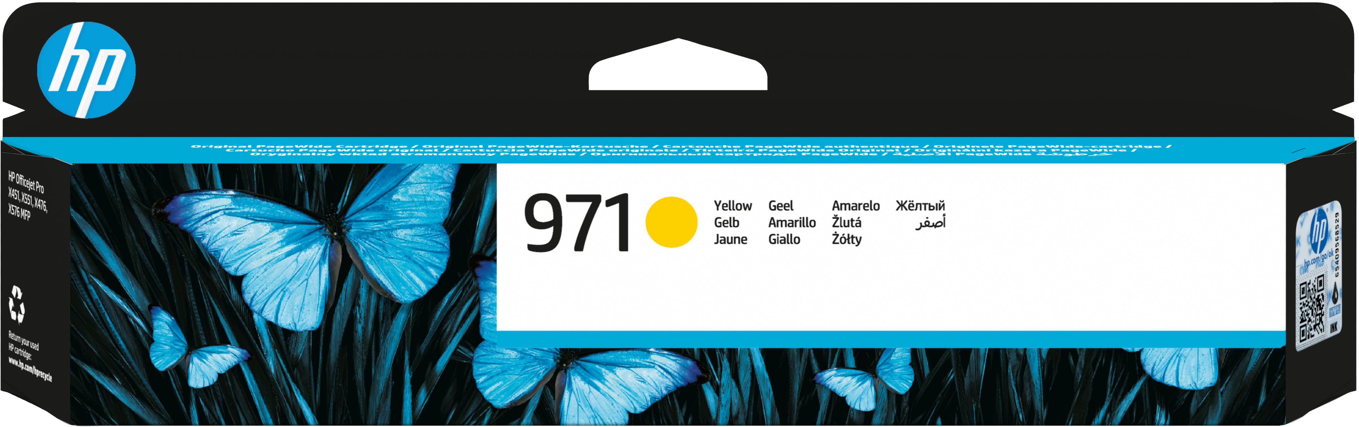 HP Cartuccia originale inchiostro giallo 971