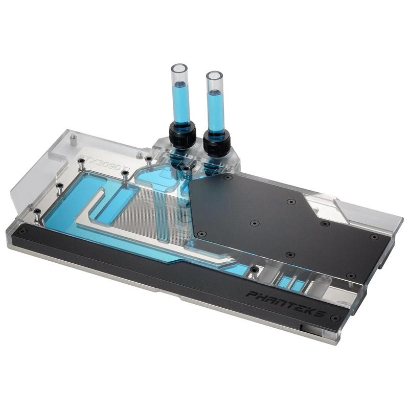 Phanteks Glacier RTX 3090Ti ASUS Graphics Card Water Block with Backplate - Blac