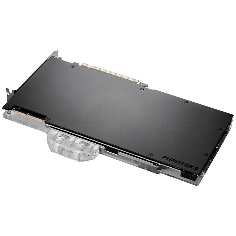 Phanteks Glacier RTX 3090Ti ASUS Graphics Card Water Block with Backplate - Blac