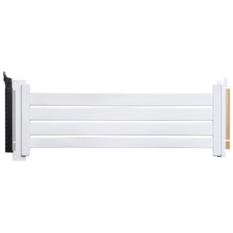 Phanteks 300 mmFlatline PCI-E 4.0 x16Riser Cable 90 Adapter - White