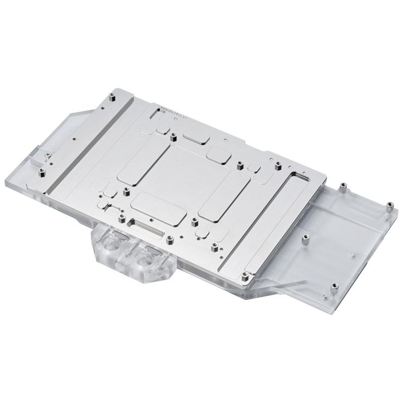Panteks Glacier G40 RTX 4080/90 Blocco d'acqua incluso il backplate per MSI, D-RGB-Chrome (PH-GB4090MS_CR01_BP)