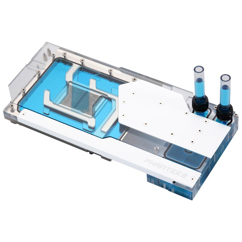 Phanteks RTX 4080/90 blocco idrico con piastra posteriore per Asus D-RGB - bianco (PH-GB4090ASMW01BP)