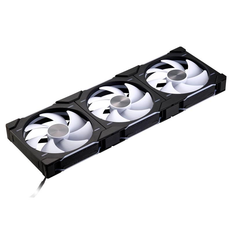 Phanteks PH-F140D30 Ventilatore 14 cm Nero 3 pz (Phanteks D30 140mm DRGB PWM Triple Fan Pack - Black)