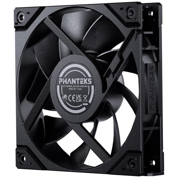 Phanteks M25 Gen2 120mm PWM Fan, Black
