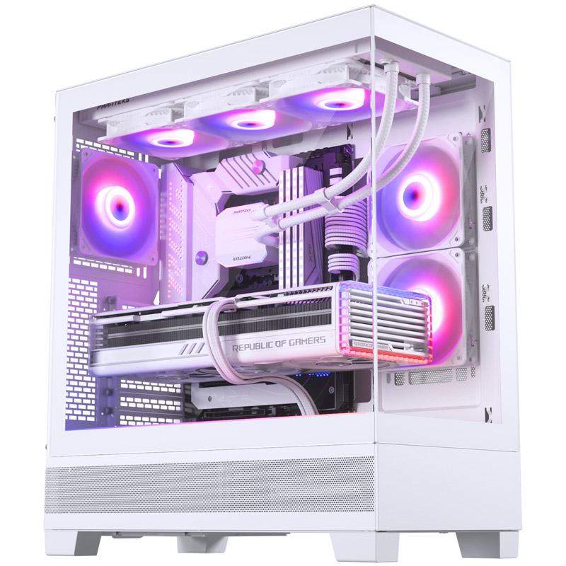 Phanteks XT View Midi Tower Bianco (Phanteks XT View ATX Case Tempered Glass Windows - White)