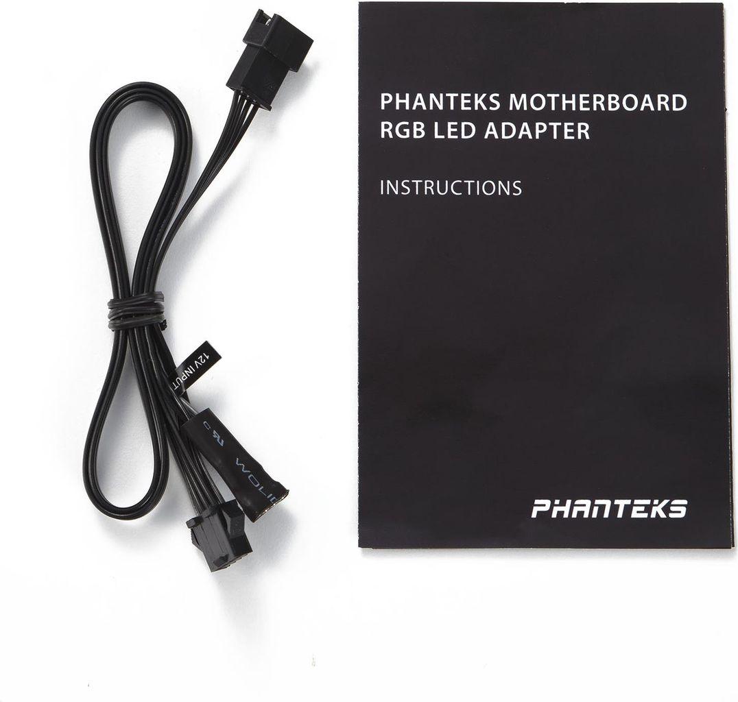 Phanteks PH-CB-RGB4P cavo di segnale 0609 m Nero (Phanteks RGB LED Adapter Cable)