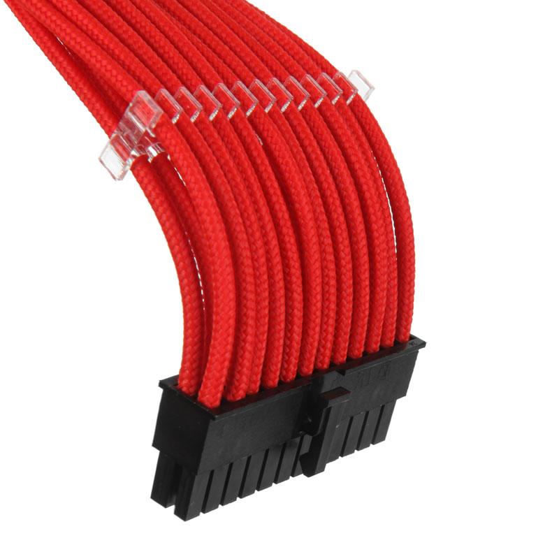 Phanteks PH-CB-CMBO_RD cavo di alimentazione interno (Phanteks Extension Cable Combo Kit - Red)