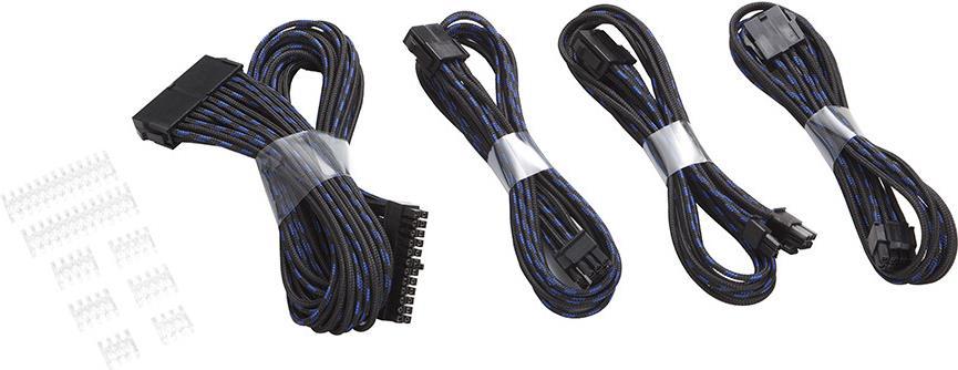 Phanteks PH-CB-CMBOSBL cavo di alimentazione interno 05 m (Phanteks Extension Cable Combo Kit S-Pattern - Black/Blue)