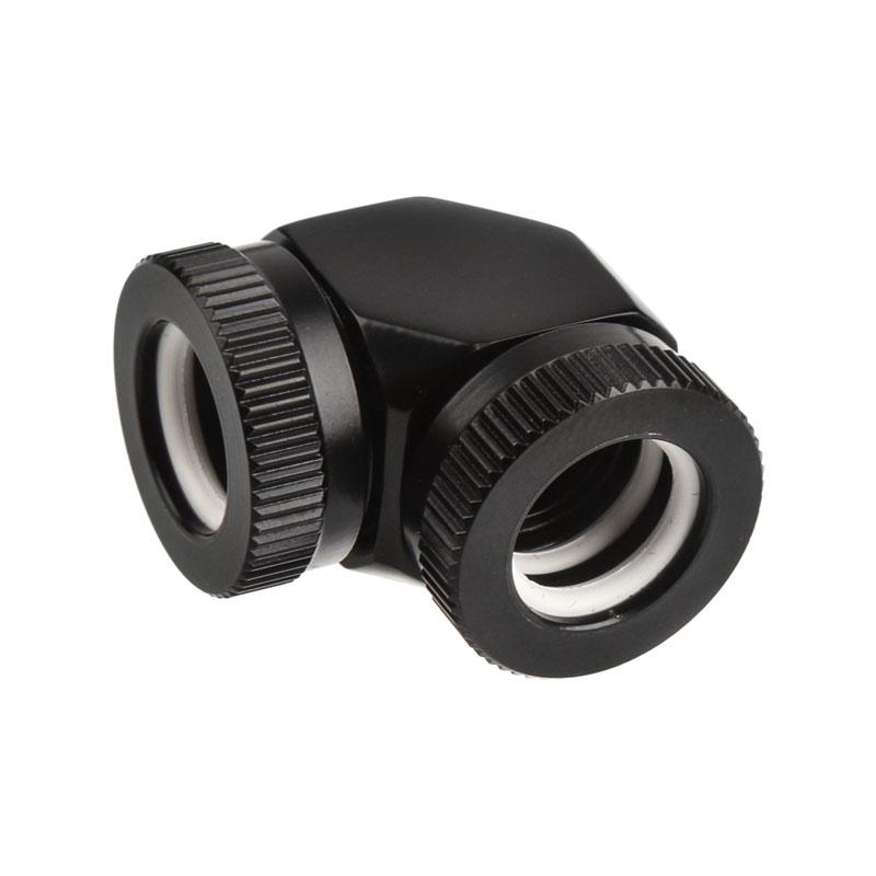 Phanteks 12mm Hard TubeAdapter 90 - Black