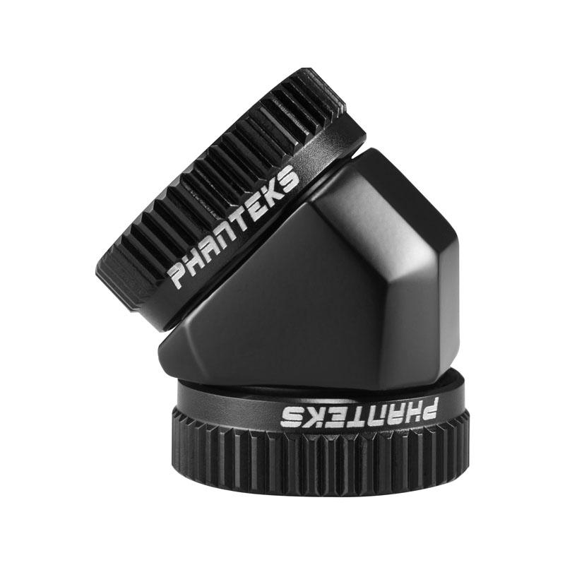 Phanteks 16mm Hard TubeAdapter 45 - Black