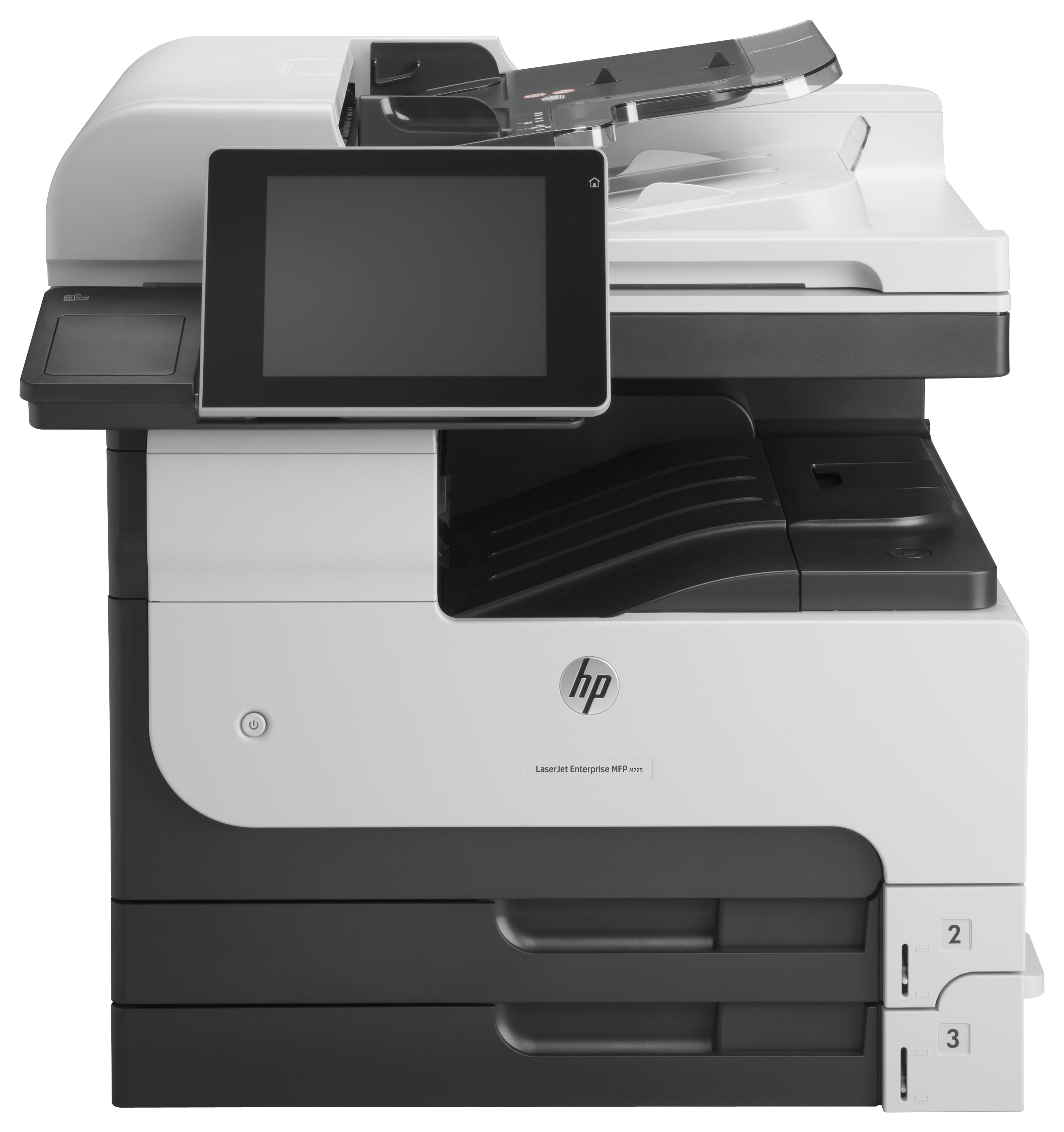 HP LaserJet Enterprise Multifunzione M725dn Bianco e nero Stampante per Aziendale Stampa copia scansione ADF da 100 fogli Porta