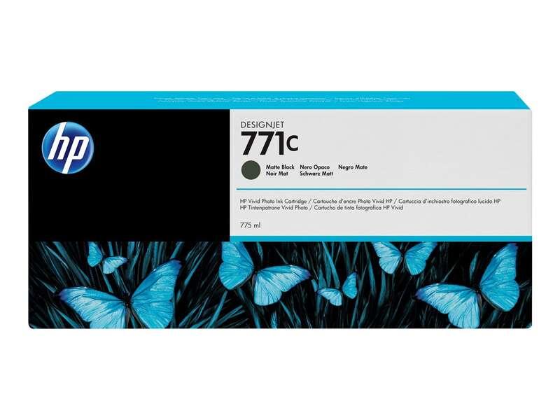 HP Cartuccia inchiostro nero opaco DesignJet 771C 775 ml