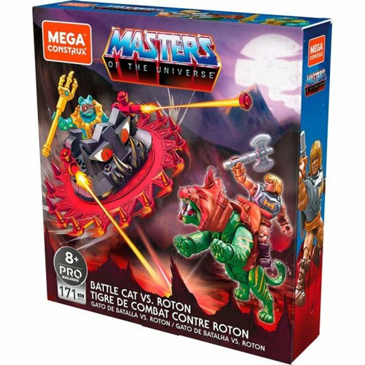Personaggi d'Azione Mattel Universe Battle Cat vs Roton 5 Pezzi