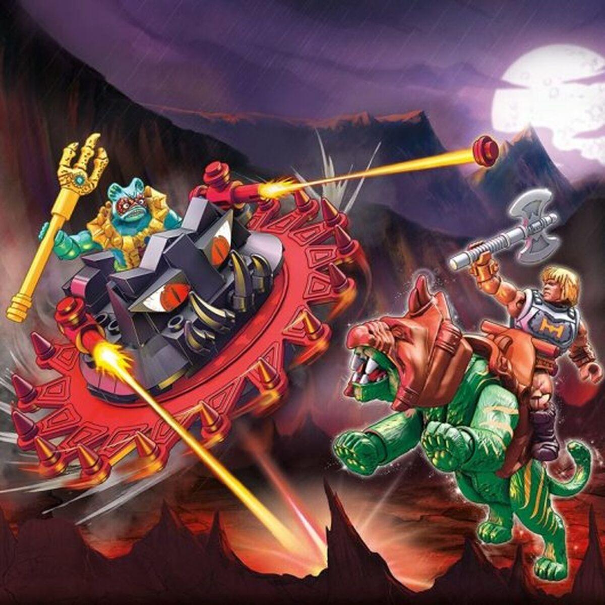 Personaggi d'Azione Mattel Universe Battle Cat vs Roton 5 Pezzi