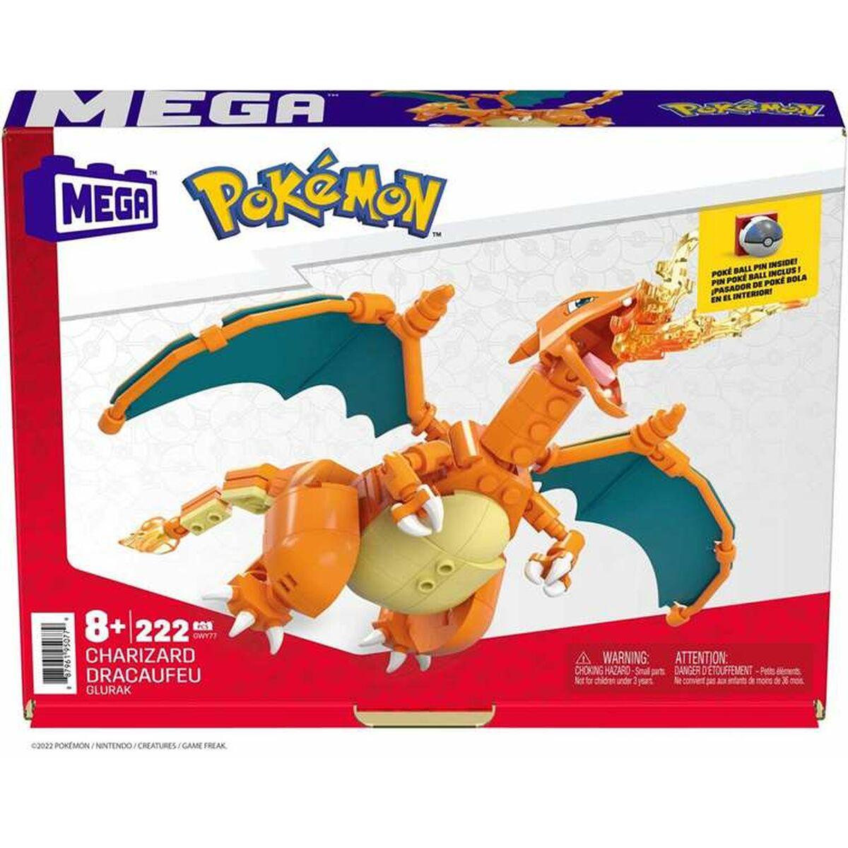 Set di Costruzioni PokÃƒÂ©mon Mega Charizard 222 Pezzi