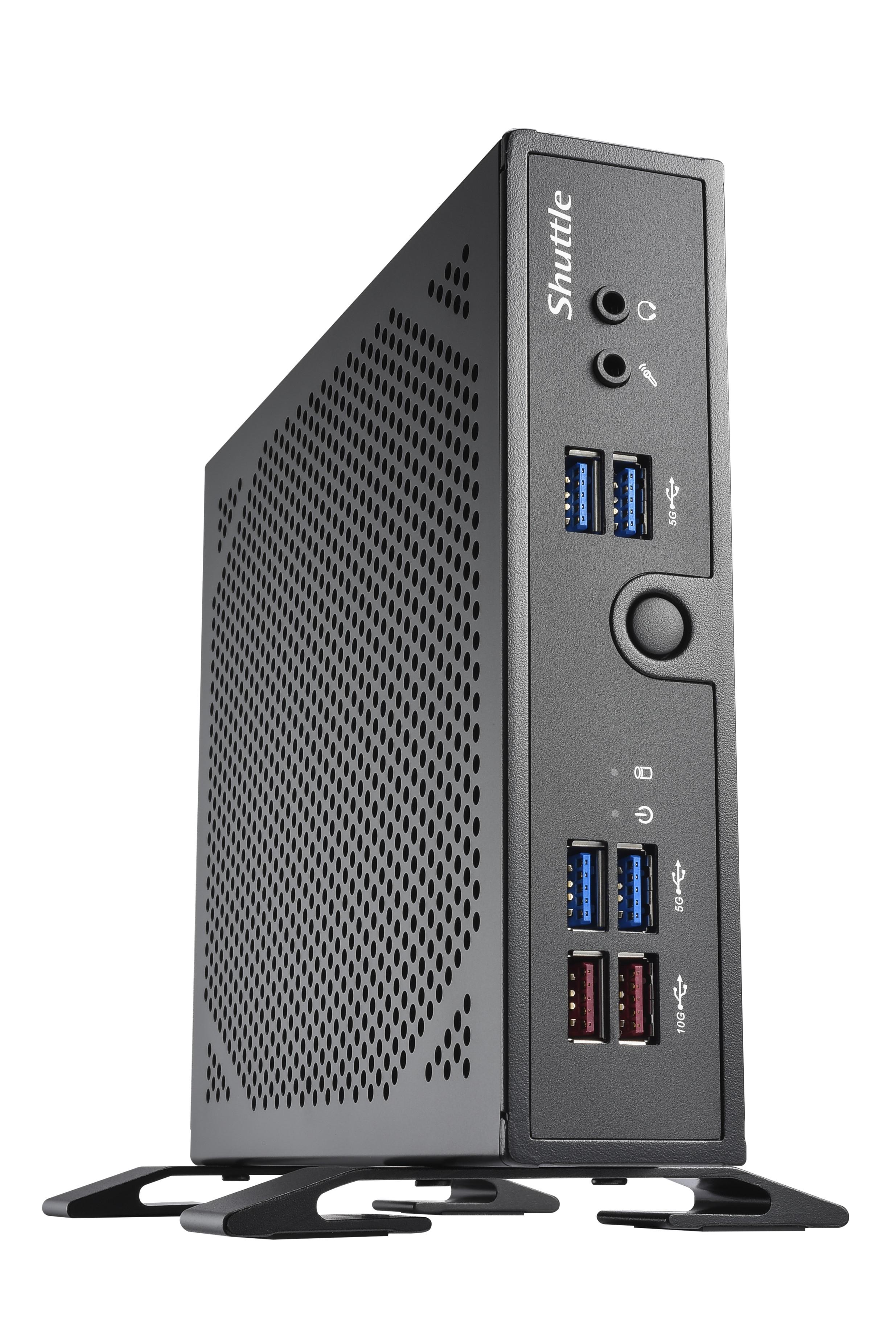 Shuttle DS50U3 barebone per PC/stazione di lavoro PC con dimensioni 13 l Nero i3-1315U (DS50U3 I3-1315U 90W EXT. - LAN HDMI DIS