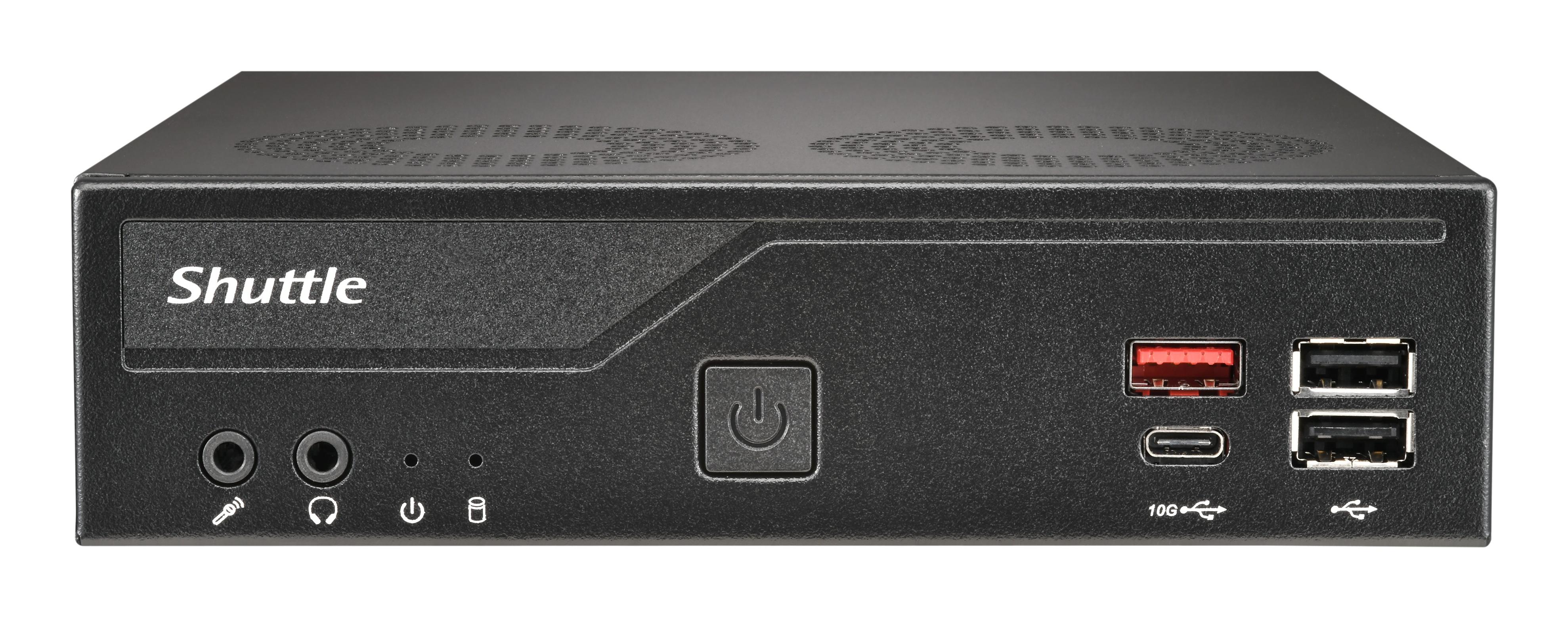 Shuttle Slim PC DH810 1.35L sized PC Nero LGA 1851 (Socket V1)