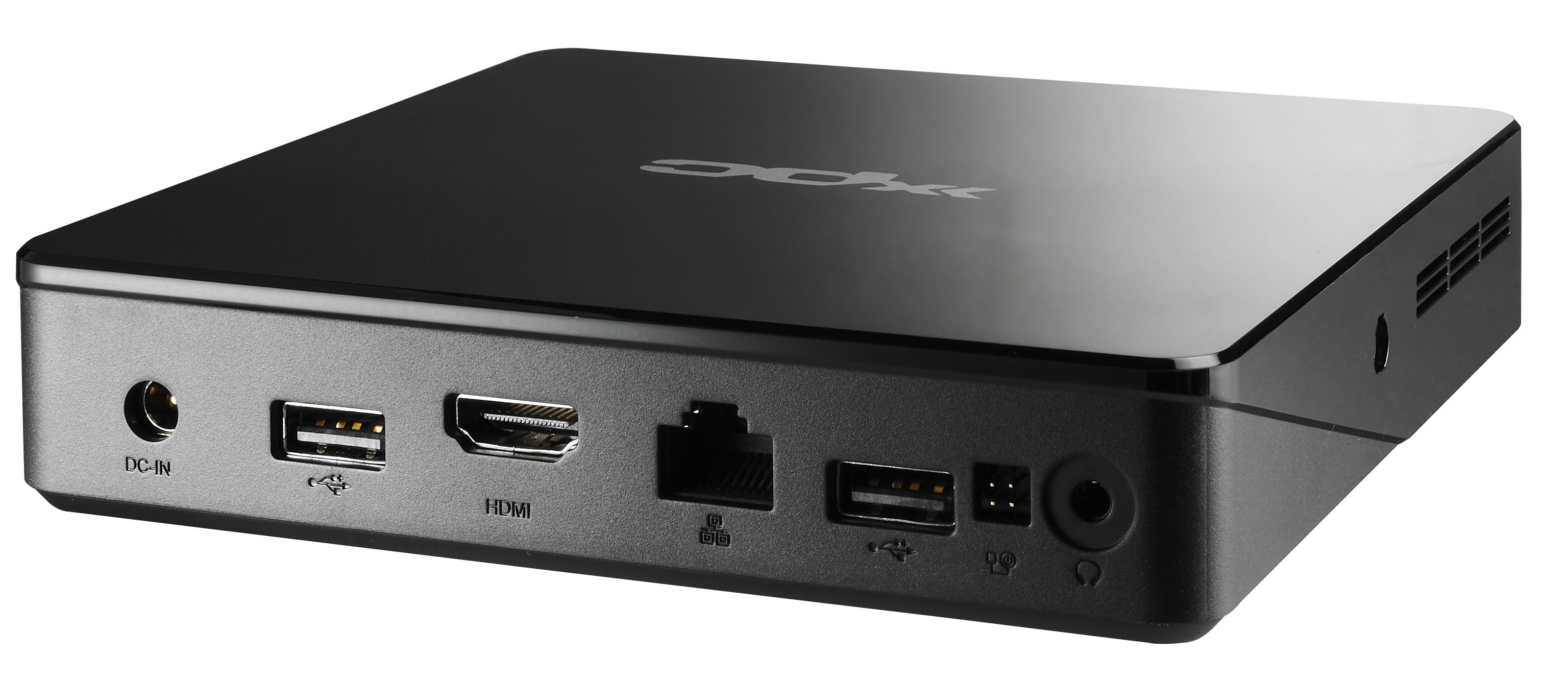 Shuttle XPC nano NS02EV2 Rockchip RK3368 2 GB DDR3L-SDRAM 16 GB eMMC Android 8.1 Mini PCI Mini PC Nero