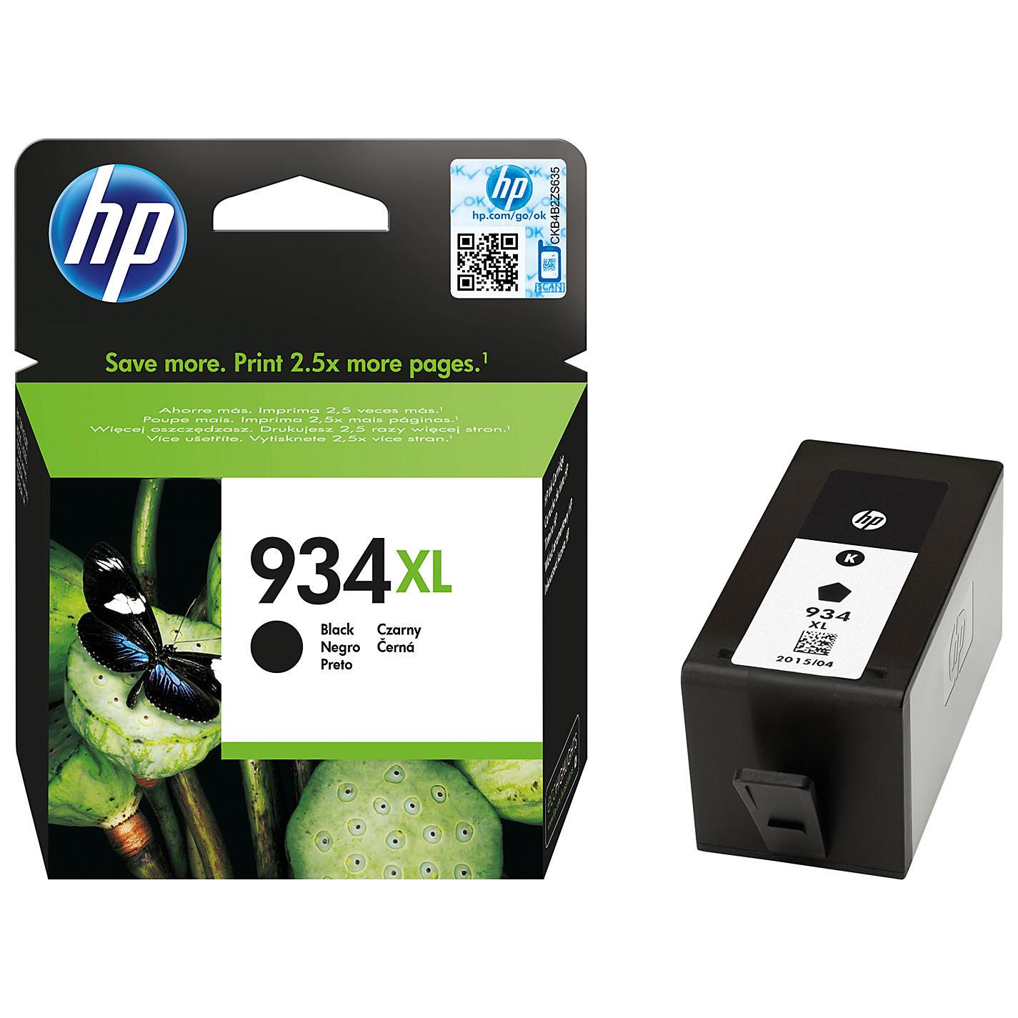 HP CARTUCCIA ORIGINALE 934XL BLACK C2P23AE