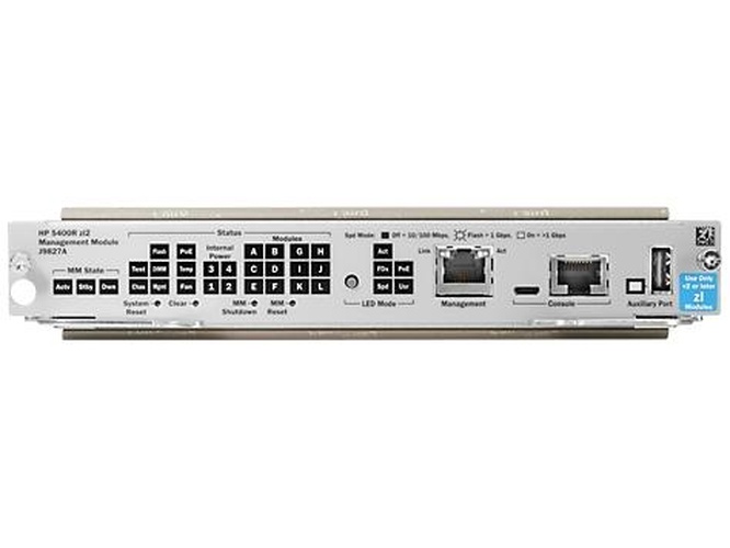 HPE 5400R zl2 Management...