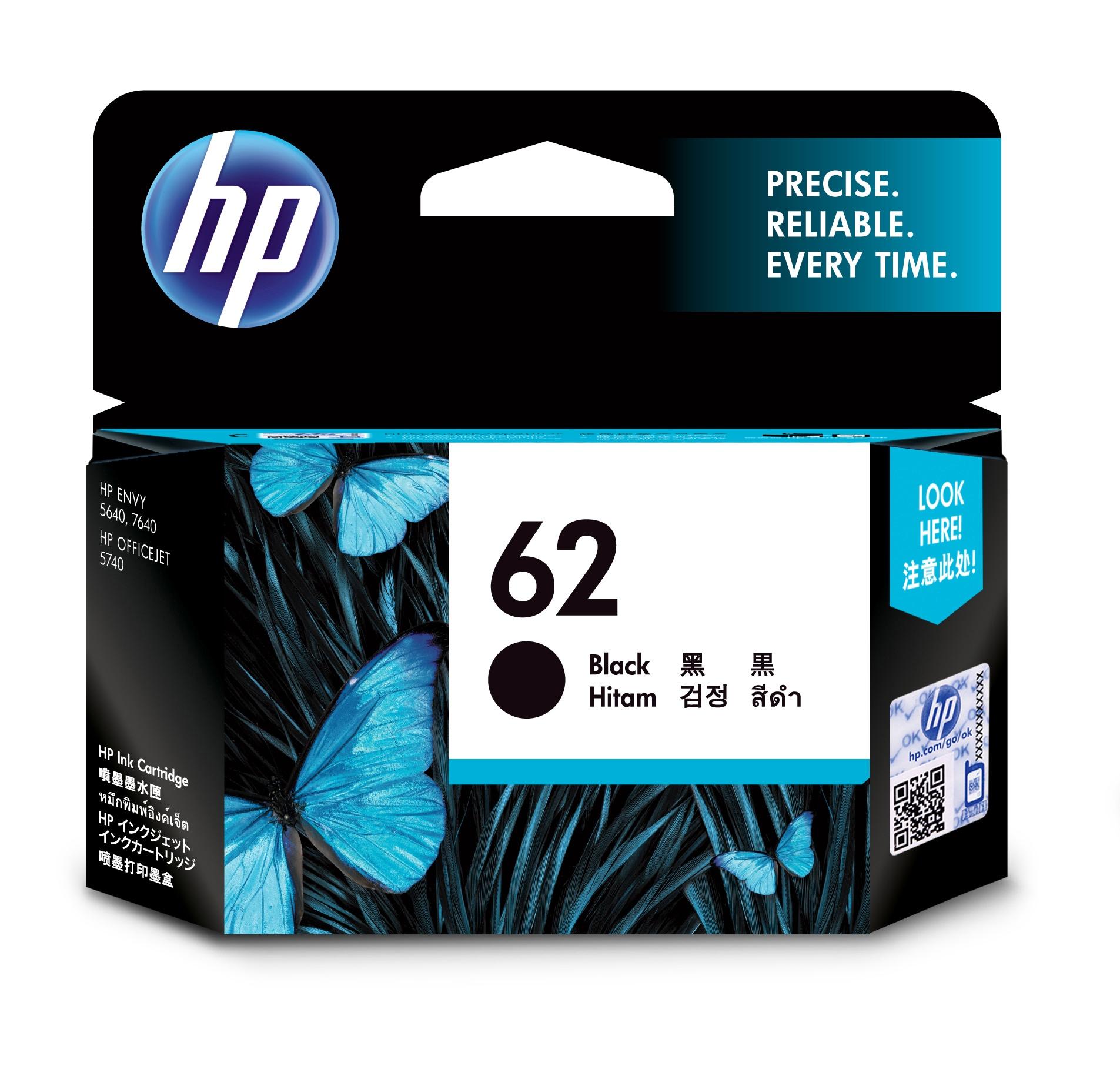 CARTUCCIA HP 62 NERO BLISTER