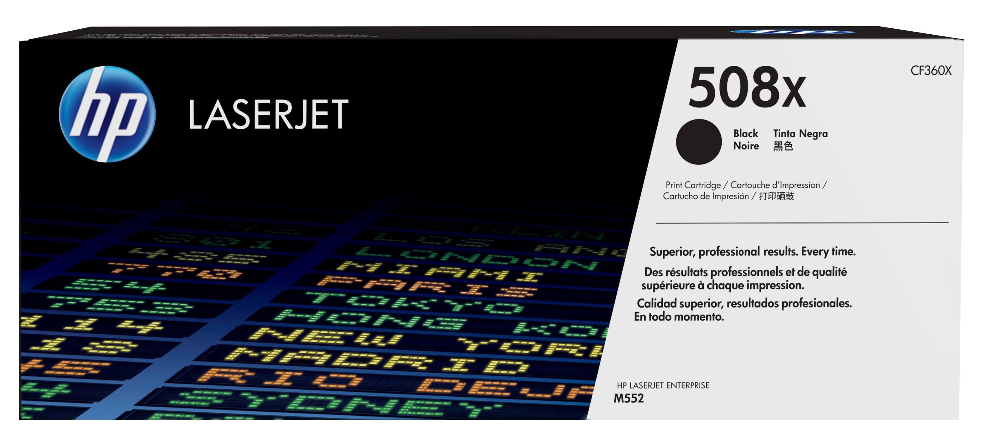 HP Cartuccia Toner originale nero ad alta capacità LaserJet 508X