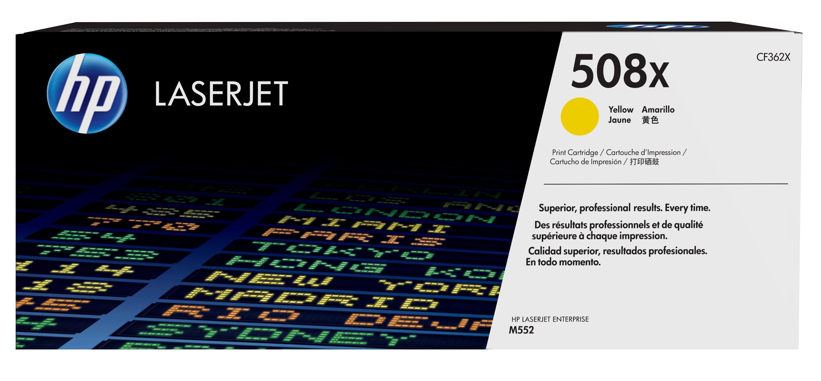 HP Cartuccia Toner giallo originale ad alta capacitÃ  LaserJet 508X