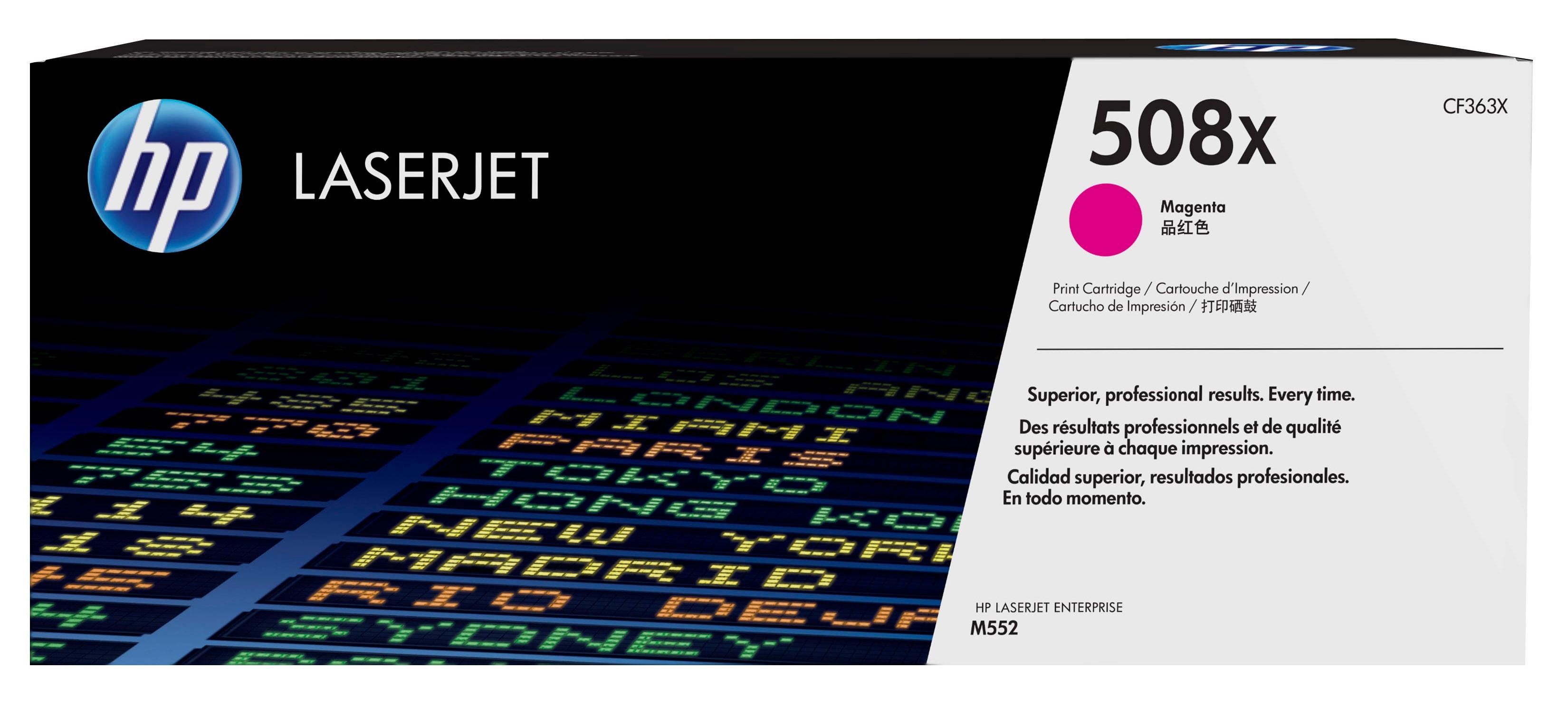 HP Cartuccia Toner magenta originale ad alta capacitÃ  LaserJet 508X