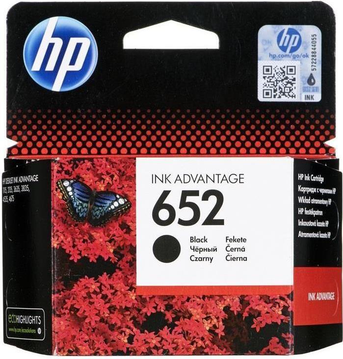 HP 652 Black Original Ink...