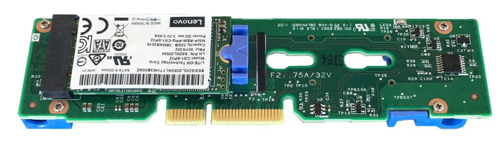 ThinkSystem M.2 CV3 128GB SATA 6Gbps Non-Hot Swap SSD 7N47A00130 - NON CERTIFICATO per VMWARE 7.0 e successivi