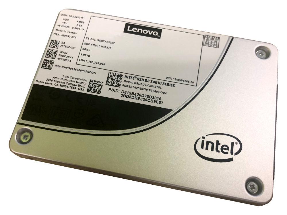 Lenovo Intel S4610 192 TB 2.5" Serial ATA III 3D TLC NAND