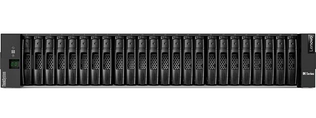 Lenovo ThinkSystem DE2000H array di dischi Armadio 2U Nero (Lenovo ThinkSystem DE2000H iSCSI Hybrid Flash Array SFF 4x 10 Gb iS
